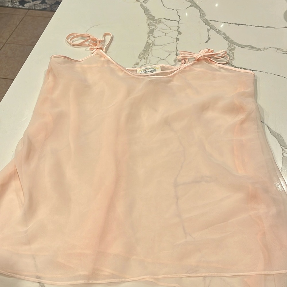 Peachy Pink lingerie size medium.